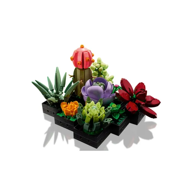 【LEGO 樂高】Icons 10309 多肉植物(盆栽 植物 居家擺設 DIY 禮物)