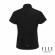 【ELLE ACTIVE】女款 法式經典短袖POLO衫-黑色(EA24M2W1101#99)