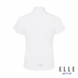 【ELLE ACTIVE】女款 法式經典短袖POLO衫-白色(EA24M2W1101#90)