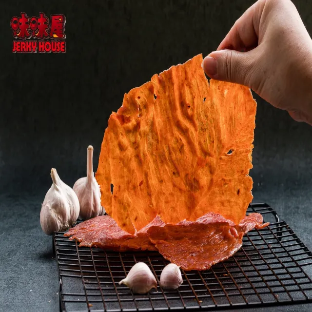 【味味屋肉干】爆漿肉干特大包任選3包組(遵循古早方法製作品嘗美味及人情味)