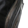 【KAWASAKI】肩側包小容量主袋+外袋共四層可8吋平板電腦高單數防水尼龍布+皮革材質肩背斜側背