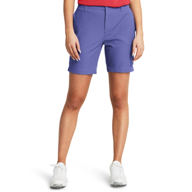 【UNDER ARMOUR】UA 女 Drive 高爾夫短褲_1383616-561(紫色)