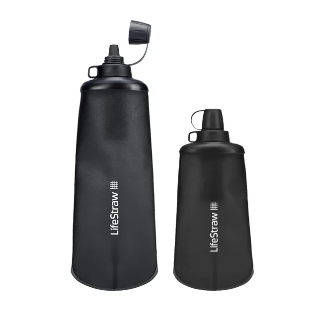 【LifeStraw】Peak 頂峰系列軟式水瓶 650ml(悠遊戶外)