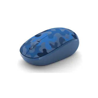 【Microsoft 微軟】精巧藍牙滑鼠-暮夜藍《迷彩特別版》