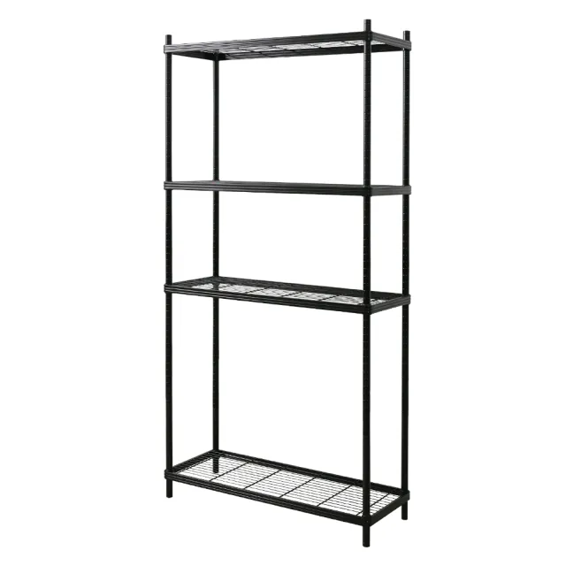 【居家cheaper】MIT厚鐵框35X90X180CM四層架(層架鐵架 置物架 伺服器架)