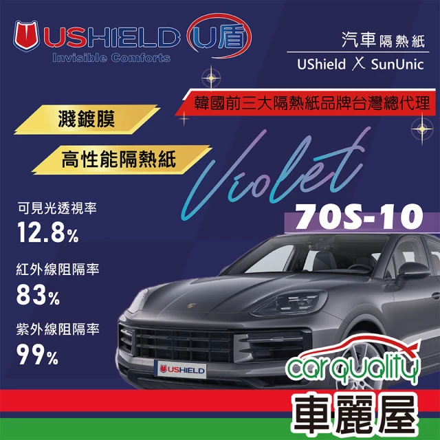 UShield U盾 隔熱紙 Violet 70S-10 車