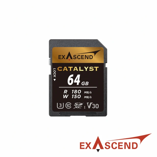 Exascend Catalyst V30 SD記憶卡 64