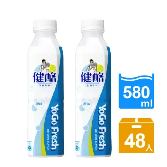 【金車】健酪乳酸飲料580mlx2箱(共48入)