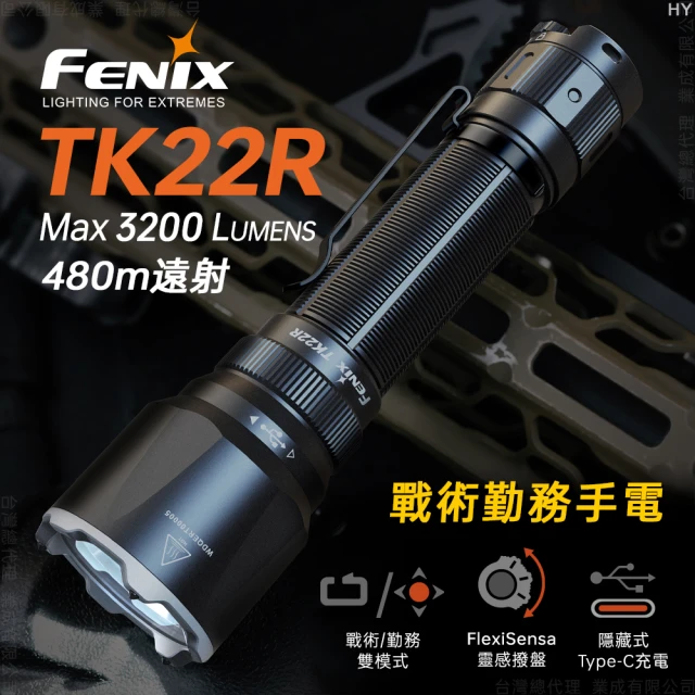 Fenix E28R V2.0 EDC充電小直筒(Max 1