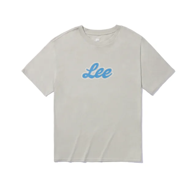【Lee 官方旗艦】男裝 短袖T恤 / 胸前草寫 LOGO印花 共4色 舒適版型(LB402029)
