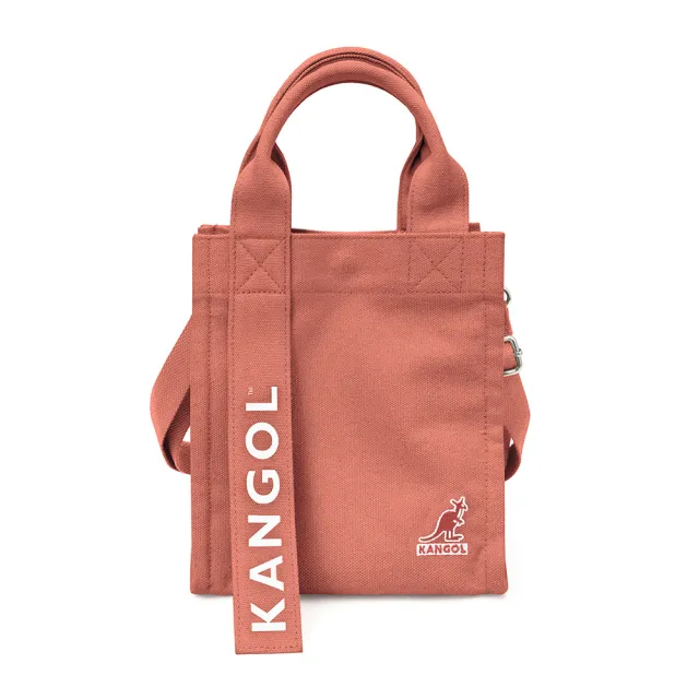 【KANGOL】側背包 肩背包 手提包 潮流女用包款(黑色/紅色/米白)