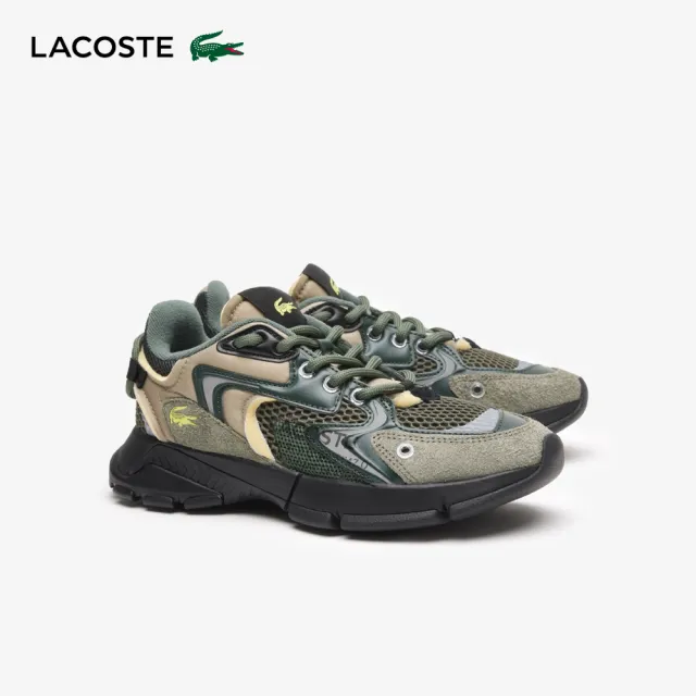 【LACOSTE】女鞋-L003 Neo拼接運動鞋(綠色)