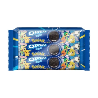 【OREO 奧利奧】寶可夢版-夾心餅乾量販包358.8g(口味任選5入組)