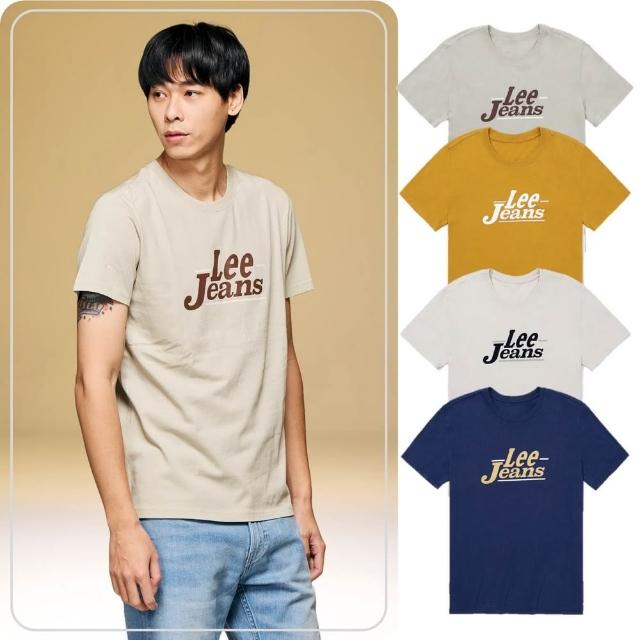 【Lee】男裝 短袖T恤 / Lee Jeans印花 共4色 標準版型(LB402027)