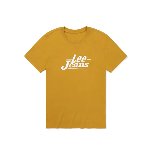 【Lee 官方旗艦】男裝 短袖T恤 / Lee Jeans印花 共4色 標準版型(LB402027)