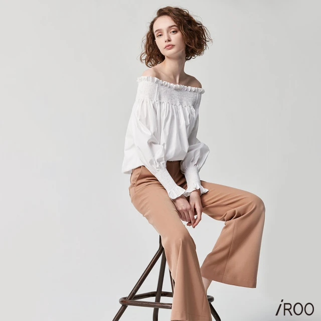 iROO 修身經典時尚長褲品牌優惠