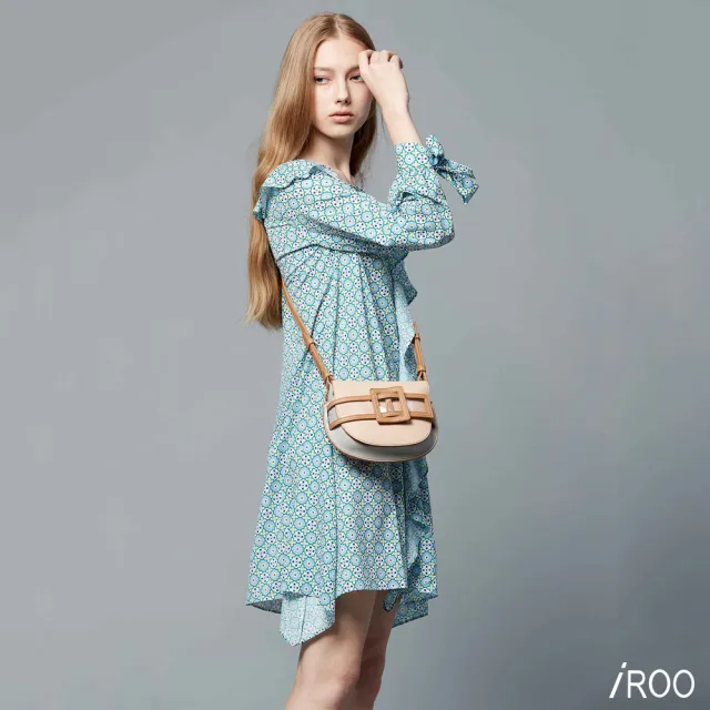 【iROO】復古圓點洋裝