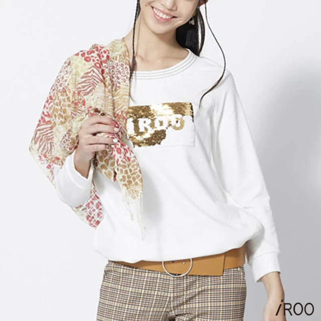 iROO 圖騰流行時尚無袖洋裝品牌優惠