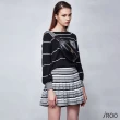 【iROO】條紋短褲裙