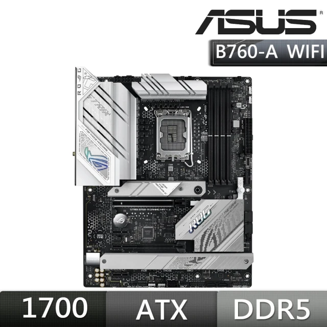 ASUS 華碩 ROG STRIX B760-A GAMING WIFI 主機板+華碩 PROART-RTX4060-O8G 顯示卡(組合5-3)