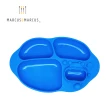 【MARCUS&MARCUS】動物樂園造型吸力分隔餐盤(多色可選)