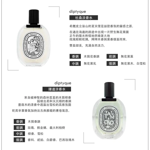 【Diptyque】淡香水 100ml(多種香味任選-國際航空版)