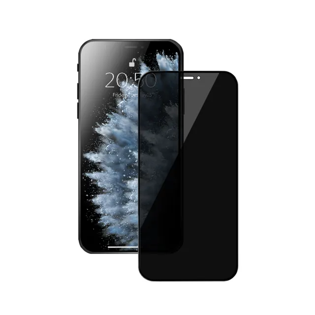【General】iPhone 11 保護貼 i11 6.1吋 玻璃貼 防偷窺全滿鋼化螢幕保護膜(極簡黑)