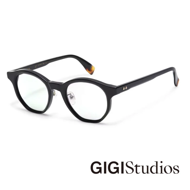 GIGI StudiosGIGI Studios 歐美日常粗圓框光學眼鏡(黑 - COPERNICO-6779/1)