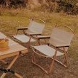 【MINE 家居】折疊椅 大號-免組裝戶外椅 4色任選(椅子/餐椅/折疊椅/露營椅)
