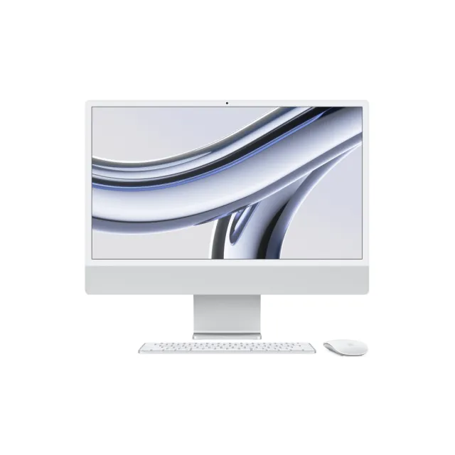 【Apple】iMac 4.5K 24吋 M3 晶片 8核心CPU 8核心GPU 8G 記憶體 256GB SSD