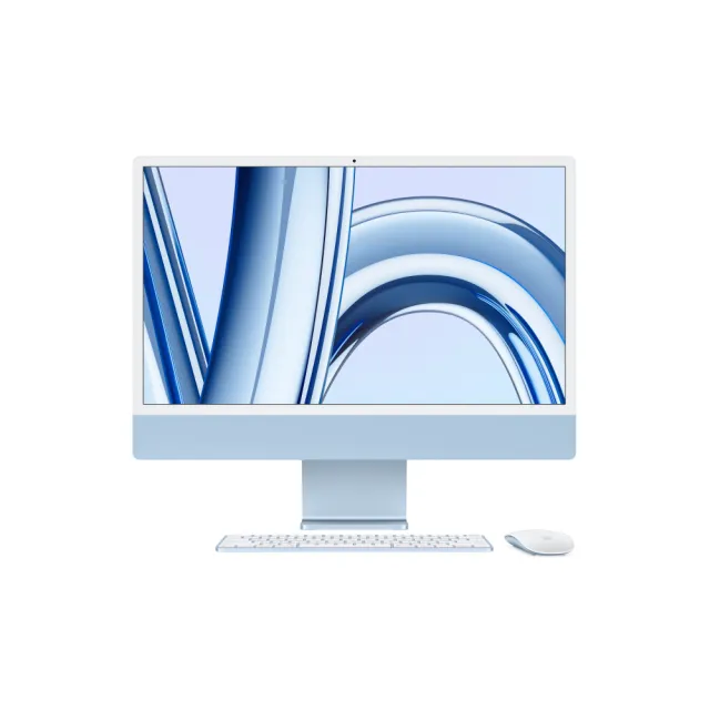 【Apple】iMac 4.5K 24吋 M3 晶片 8核心CPU 10核心GPU 8G記憶體 512GB SSD