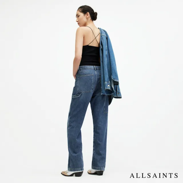 【ALLSAINTS】MIA CARPENTER 寬鬆中低腰牛仔褲 WE999Z(直筒寬褲版型)