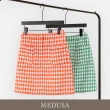 【MEDUSA 曼度莎】現貨-線編千鳥格紋短裙 - 2色（M-XL）｜短裙 西裝裙 套裝拆售(201-5120C)