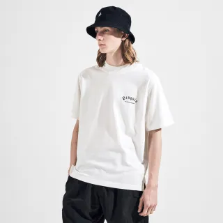 【Munsingwear】企鵝牌 男女款白色刺繡LOGO透氣圓領T-Shirt  MGTP2C02