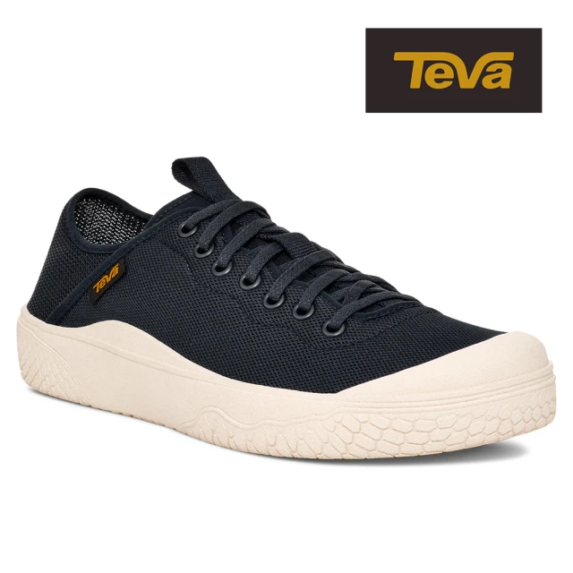 【TEVA】男網布鞋 戶外兩穿後踩式懶人鞋/休閒鞋/穆勒鞋 Terra Canyon Mesh 原廠(全月食-TV1153074TOEC)