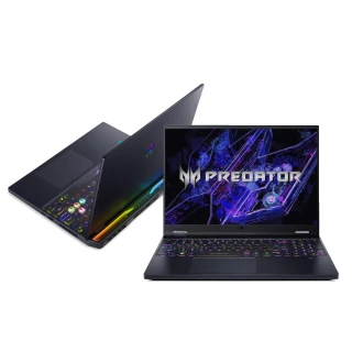 【Acer 宏碁】16吋14代i9 RTX電競筆電(Predator/PH16-72-97TM/i9-14900HX/32G/1TB/RTX4080/W11/Mini LED)