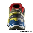 【salomon官方直營】男 XA PRO 3D V9 Goretex 健野鞋(黑/毛茛黃/藍)