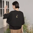 【gozo】手繪花瓶大口袋寬鬆短版T恤(兩色)