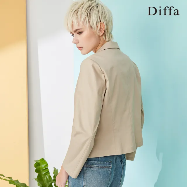 【Diffa】質感美型西裝外套-女