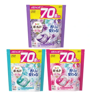 【P&G】4D炭酸機能強洗淨洗衣膠球補充包 70顆(日本進口平輸品)