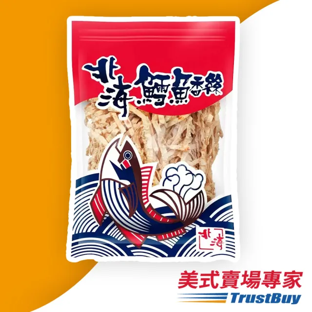 【美式賣場】北海鱈魚香絲 大包裝(粗條 600g)