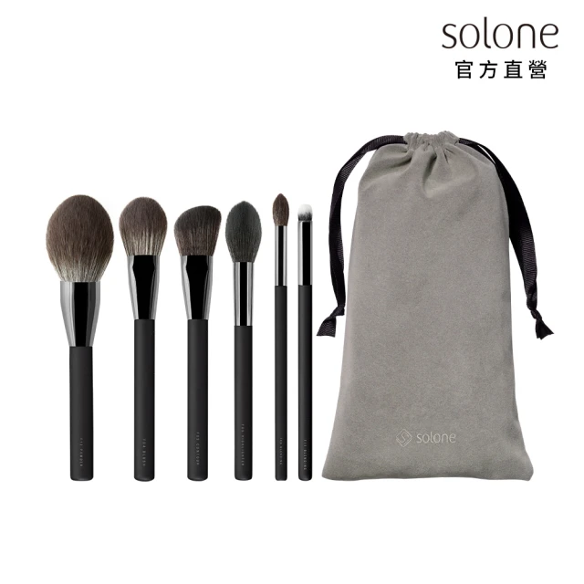 【Solone】大藝術家玩色刷具-面面俱到專業6件組(新升級)