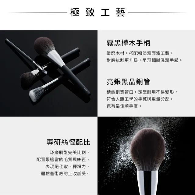 【Solone】大藝術家玩色刷具-精緻眼妝6件組(新升級)