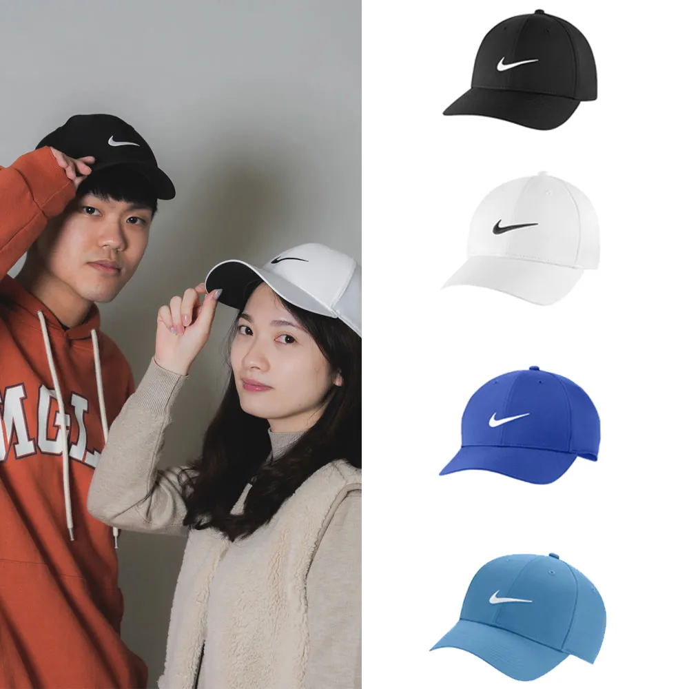 NIKE 耐吉】帽子Legacy91 Tech Cap 男女款老帽棒球帽高爾夫球帽可調式 