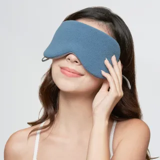 【A.Brolly 亞伯尼】雙面涼溫兩用石墨烯眼罩(粉紅 粉藍兩色可供選擇)