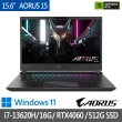 【GIGABYTE 技嘉】15吋i7 RTX4060電競筆電(AORUS 15 BKF-H3TW553SH/i7-13620H/16G/512G SSD/Win11/FHD)