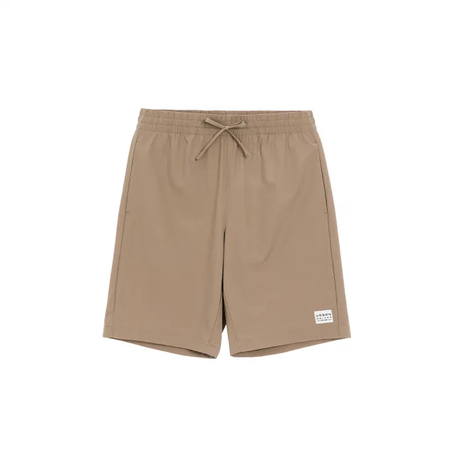 【GIORDANO 佐丹奴】男裝防潑水彈力短褲 All Day Pants系列(20 冷卡其)