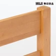 【MUJI 無印良品】橡膠木床架/S/單人(大型家具配送)