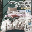 【eyah 宜雅】台灣製60支長絨棉單人床包2件組(多款任選)
