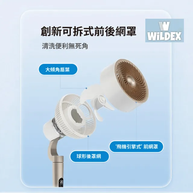 【PowerRider】Wildex 可充電式循環扇
